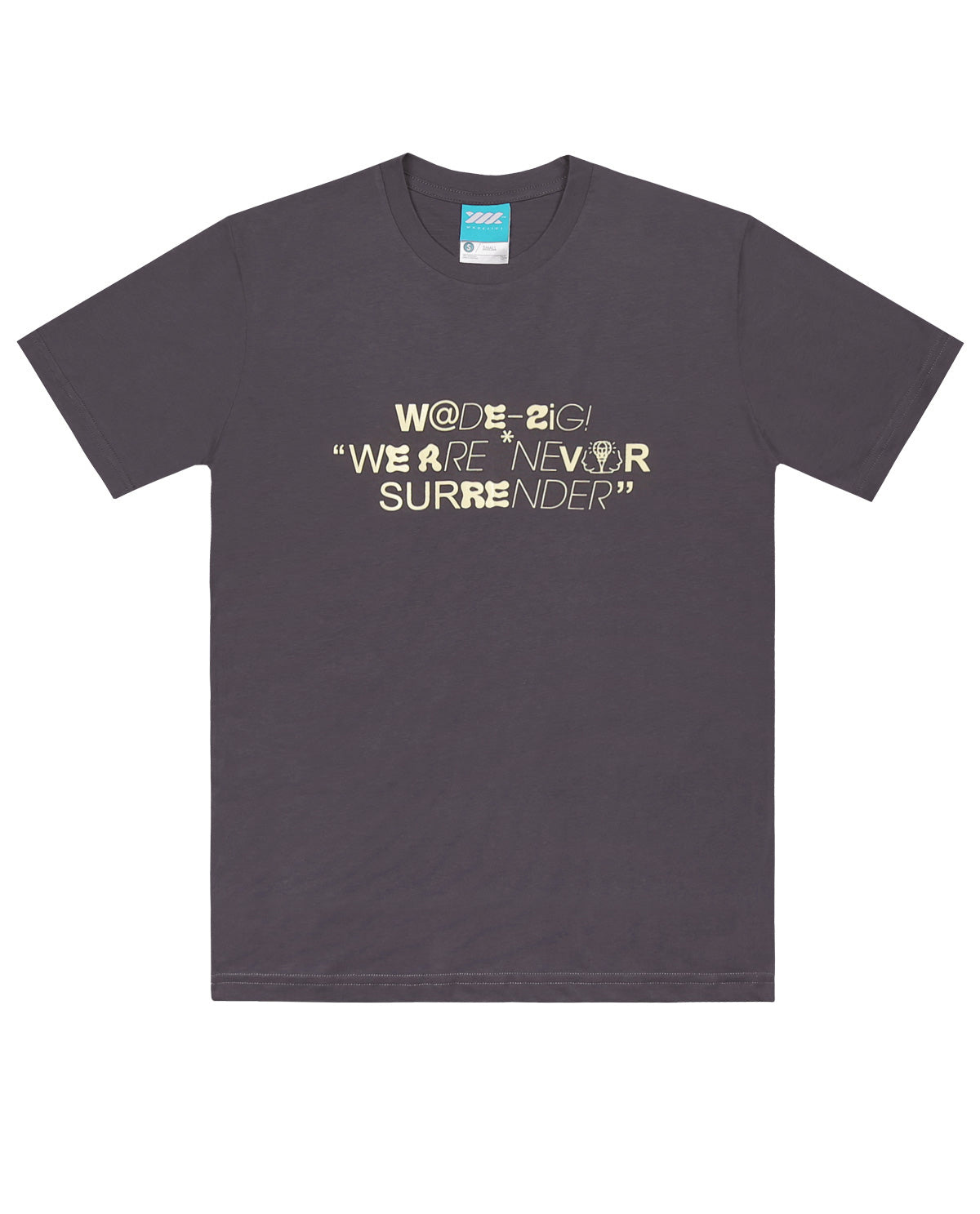 WADEZIG! T-SHIRTS - NEVS CHARCOAL