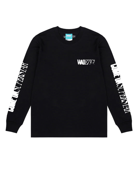 WADEZIG! T-SHIRT - RUKS LS BLACK