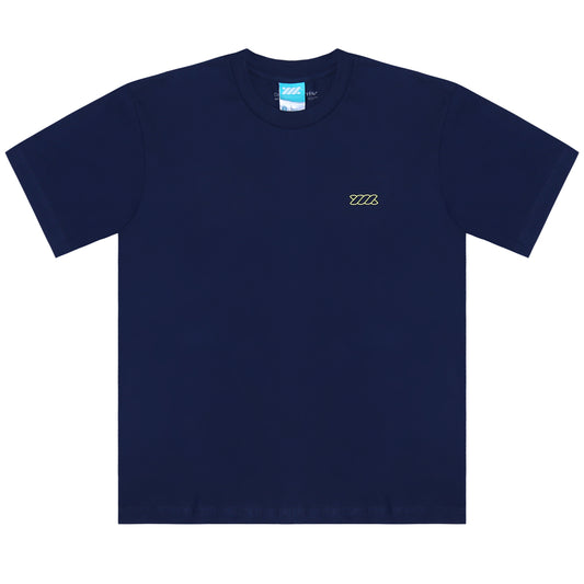 WADEZIG! T-SHIRTS - GRAPH LIGH NAVY