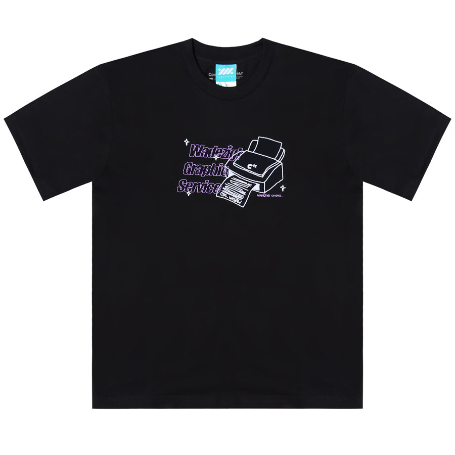 WADEZIG! T-SHIRT - SERVICE BLACK