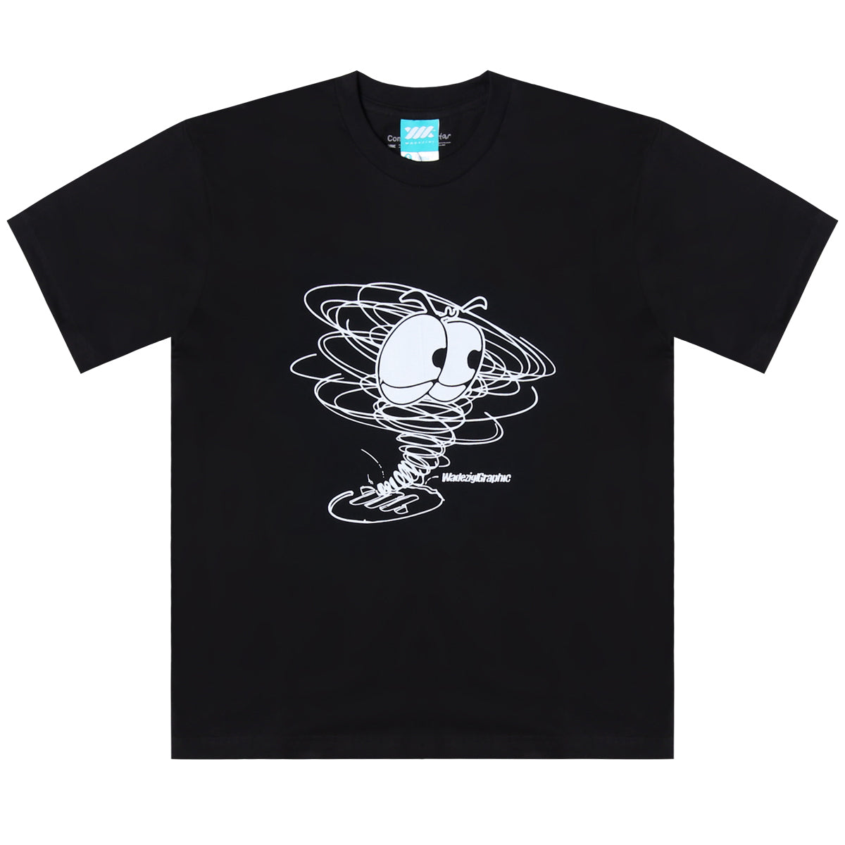 WADEZIG! T-SHIRT - TORNADO BLACK