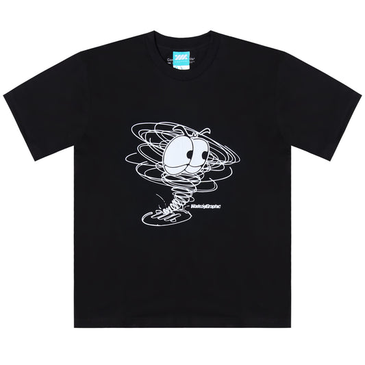 WADEZIG! T-SHIRT - TORNADO BLACK