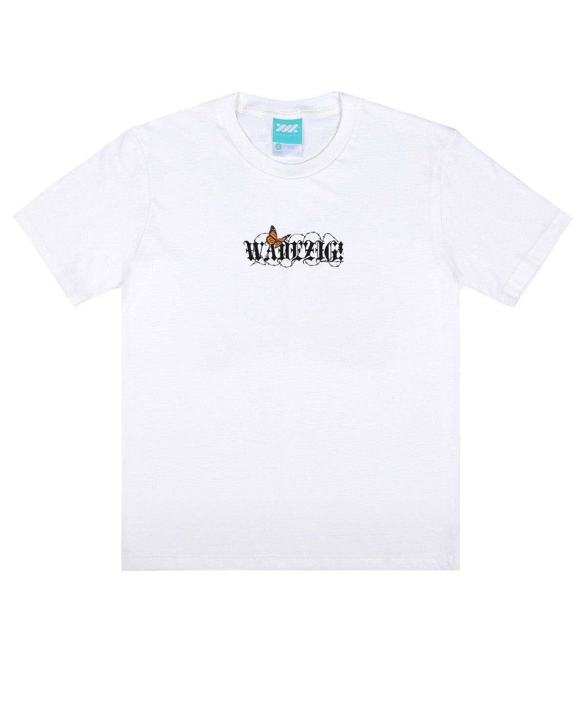 WADEZIG! T-SHIRT - BUTTERFLY BW