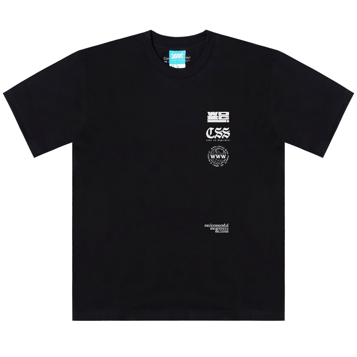 WADEZIG! T-SHIRT - CRISIS BLACK