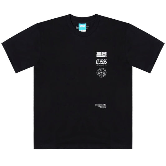 WADEZIG! T-SHIRT - CRISIS BLACK
