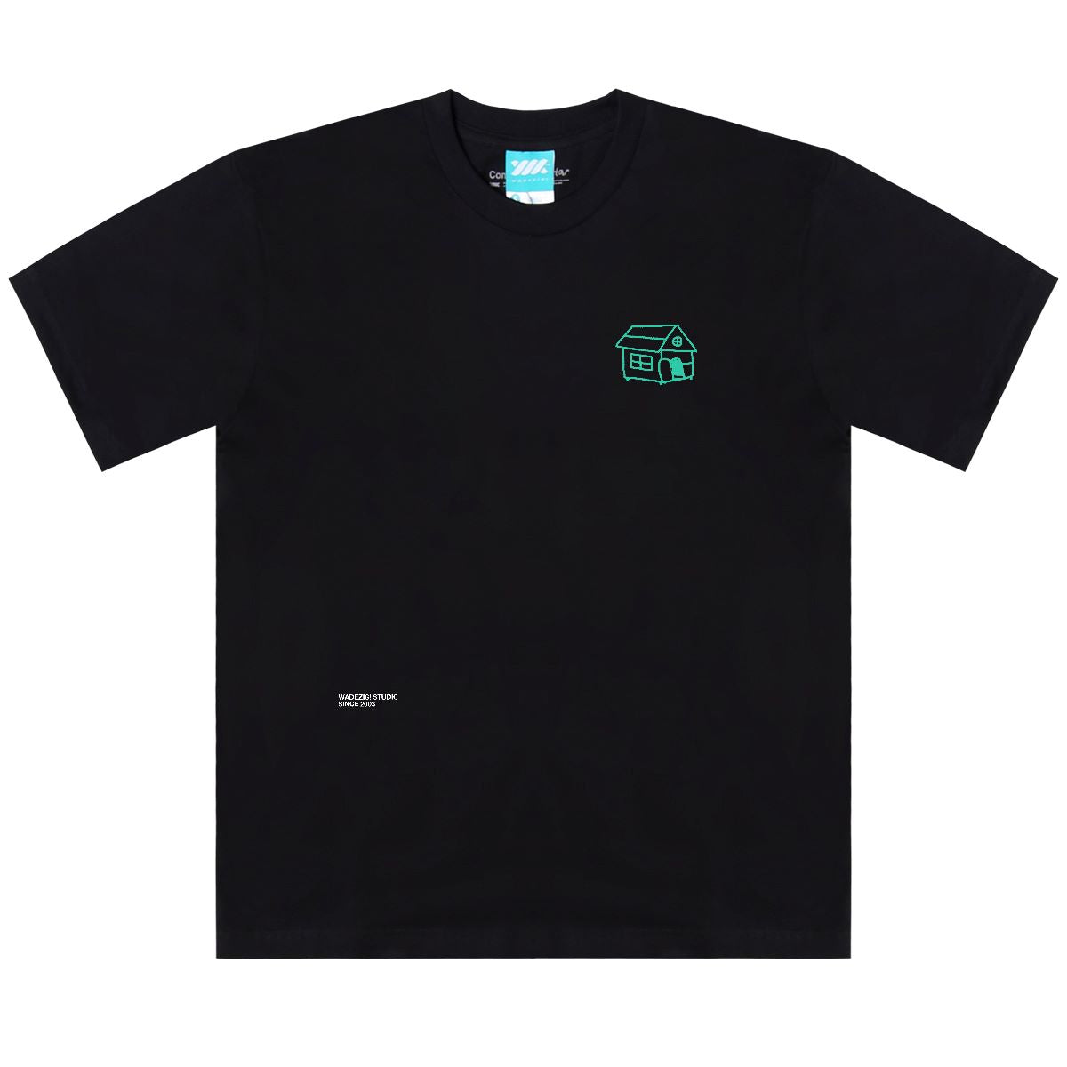 WADEZIG! T-SHIRT - GO OUTSIDE BLACK