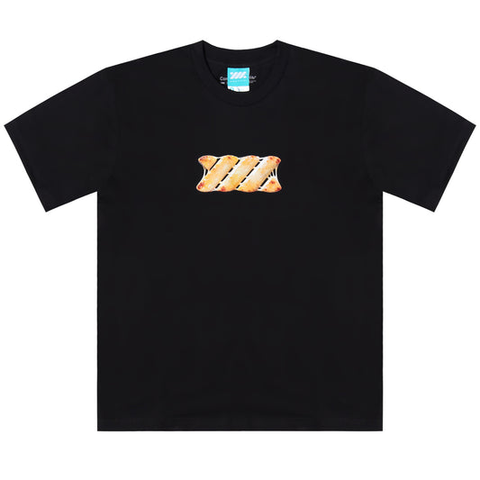 WADEZIG! T-SHIRT - CHIZZY TWISTY BLACK