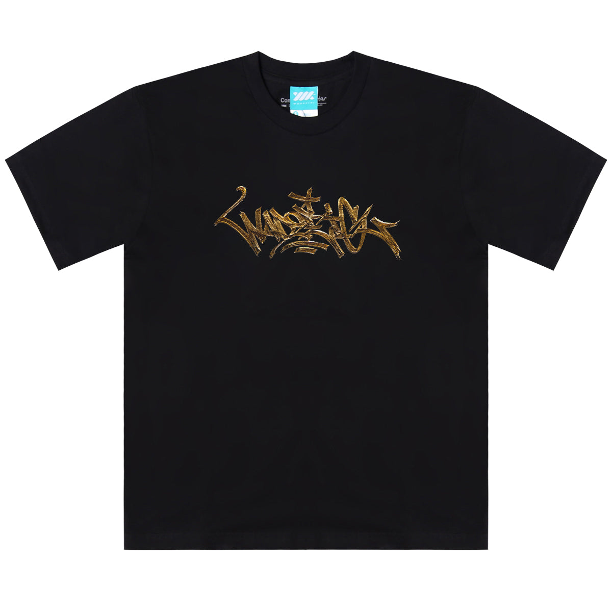 WADEZIG! T-SHIRT - TAG 24K BLACK