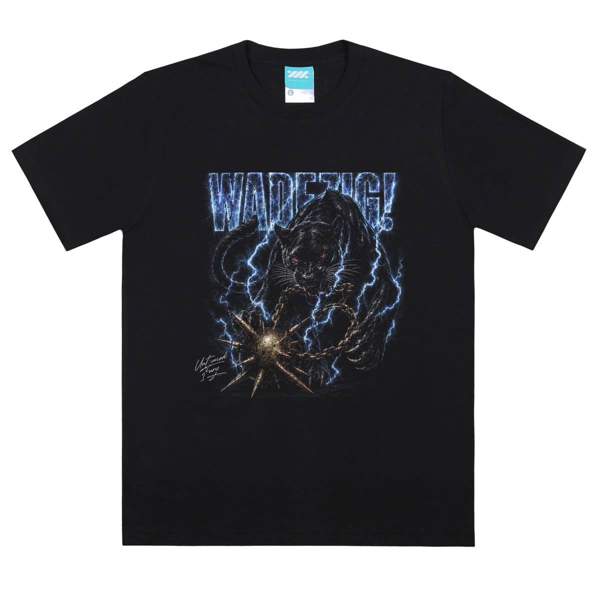 WADEZIG! T-SHIRT - FURY BLACK