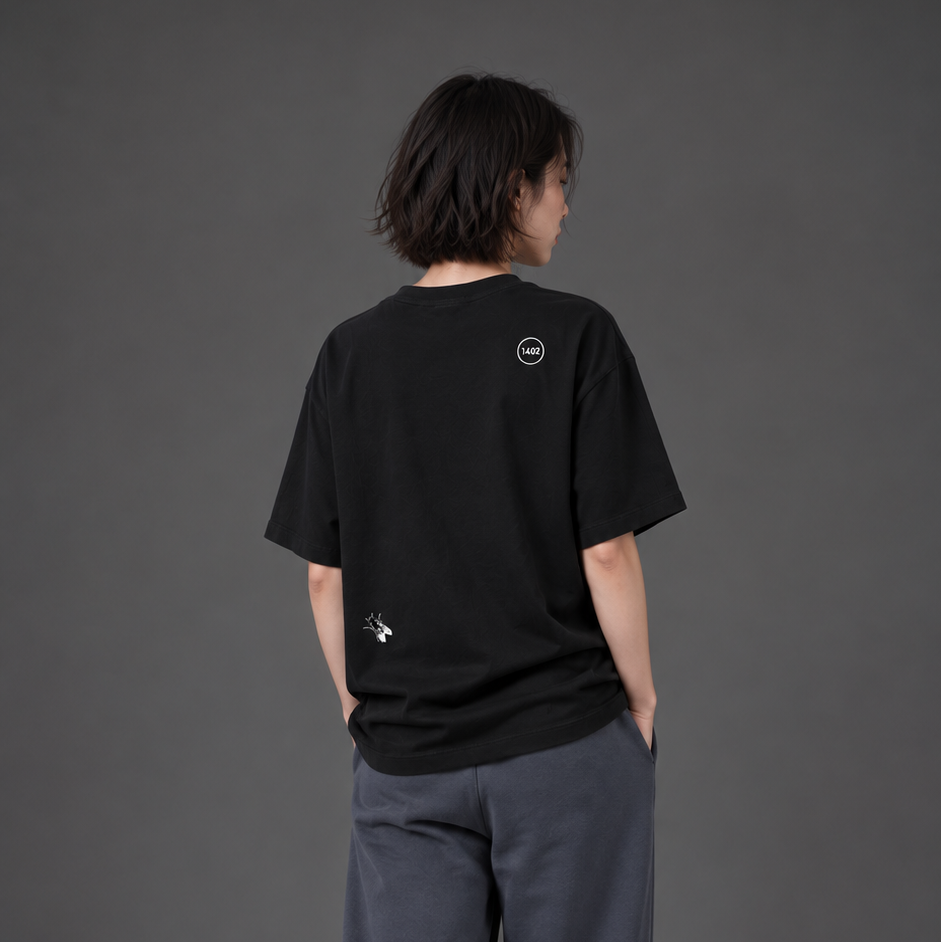 WADEZIG! T-SHIRT - PACKER BLACK