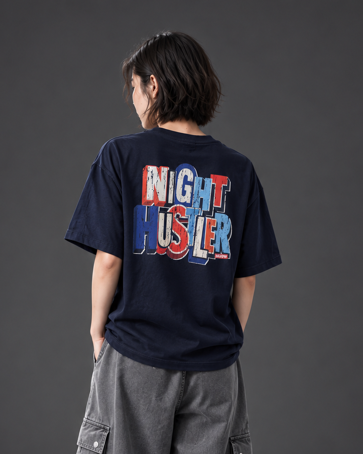 WADEZIG! T-SHIRT - KOLAS NAVY