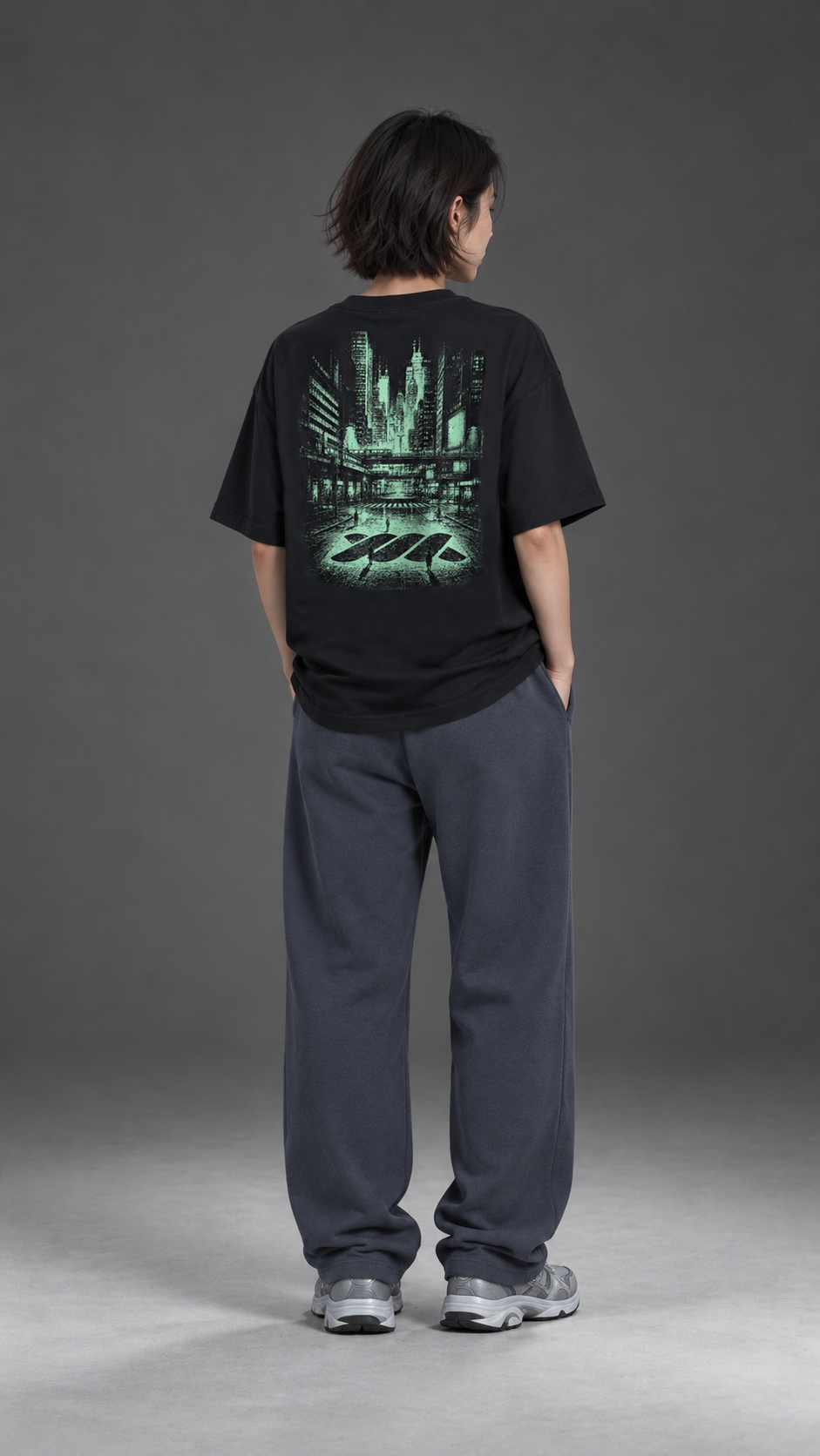 WADEZIG! T-SHIRT - NEW CITY BLACK