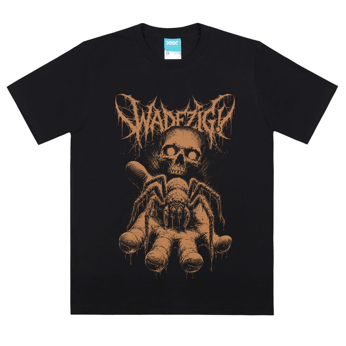 WADEZIG! T-SHIRT - WRESTO ROCKTOBER SERIES BLACK