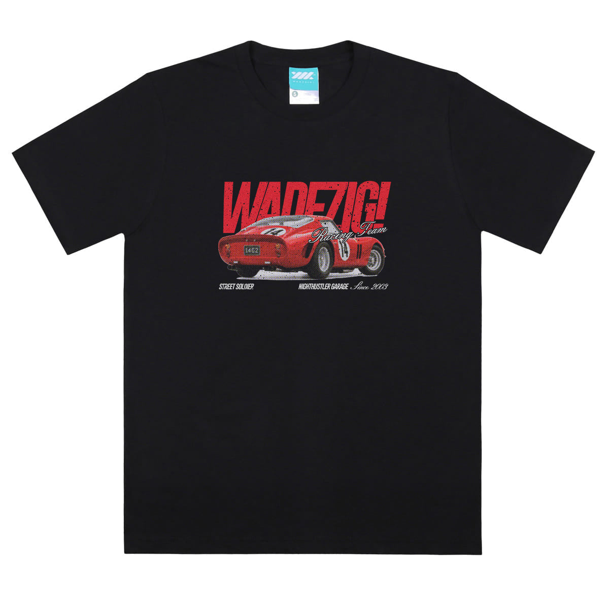 WADEZIG! T-SHIRT - NH GARAGE BLACK