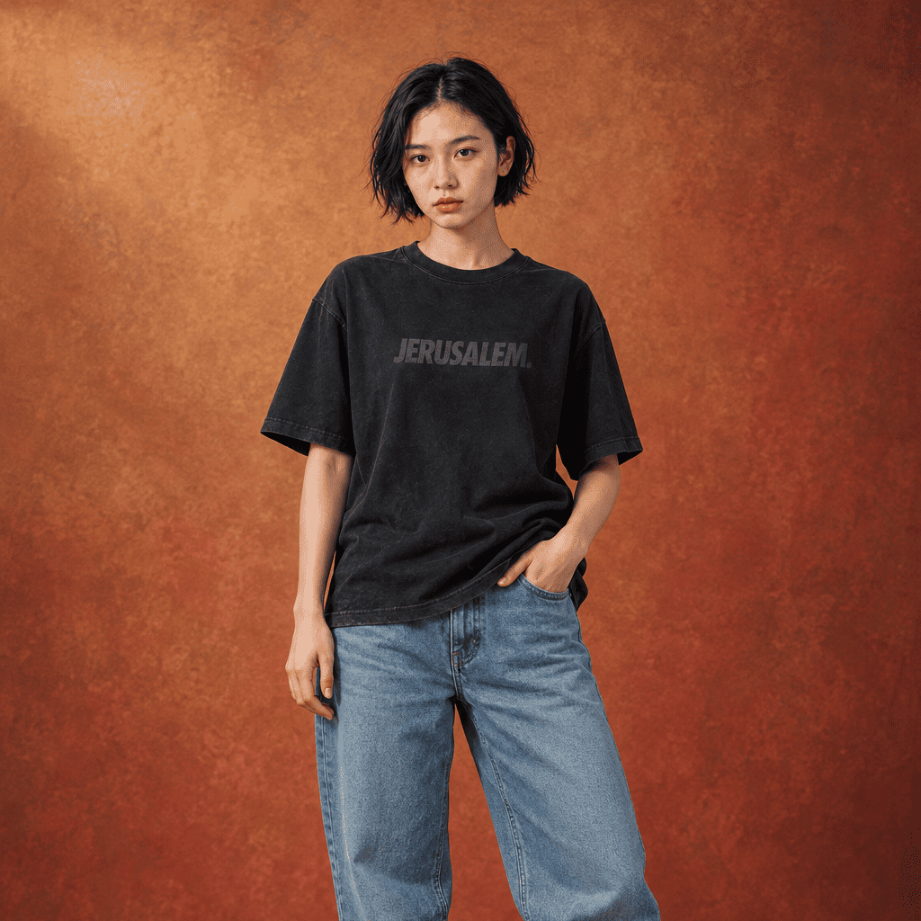 WADEZIG! T-SHIRT - JERUSALEM PREMIUM VINTAGE