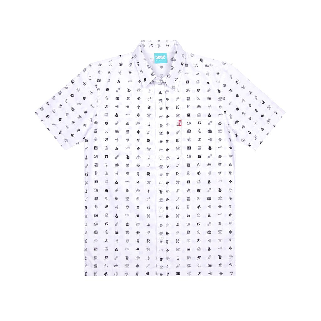 WADEZIG! SHIRT - ICON WHITE SHIRT