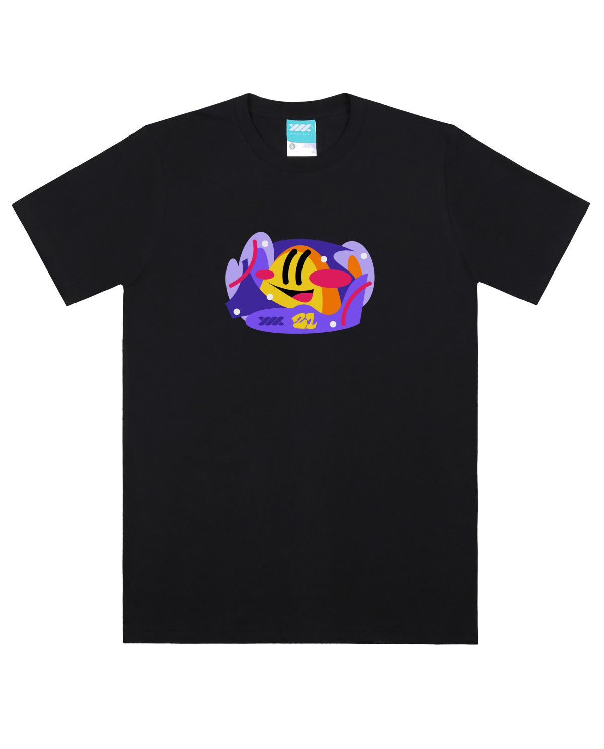 WADEZIG! T-SHIRT - WOREUM ARTIST SERIES SS BLACK