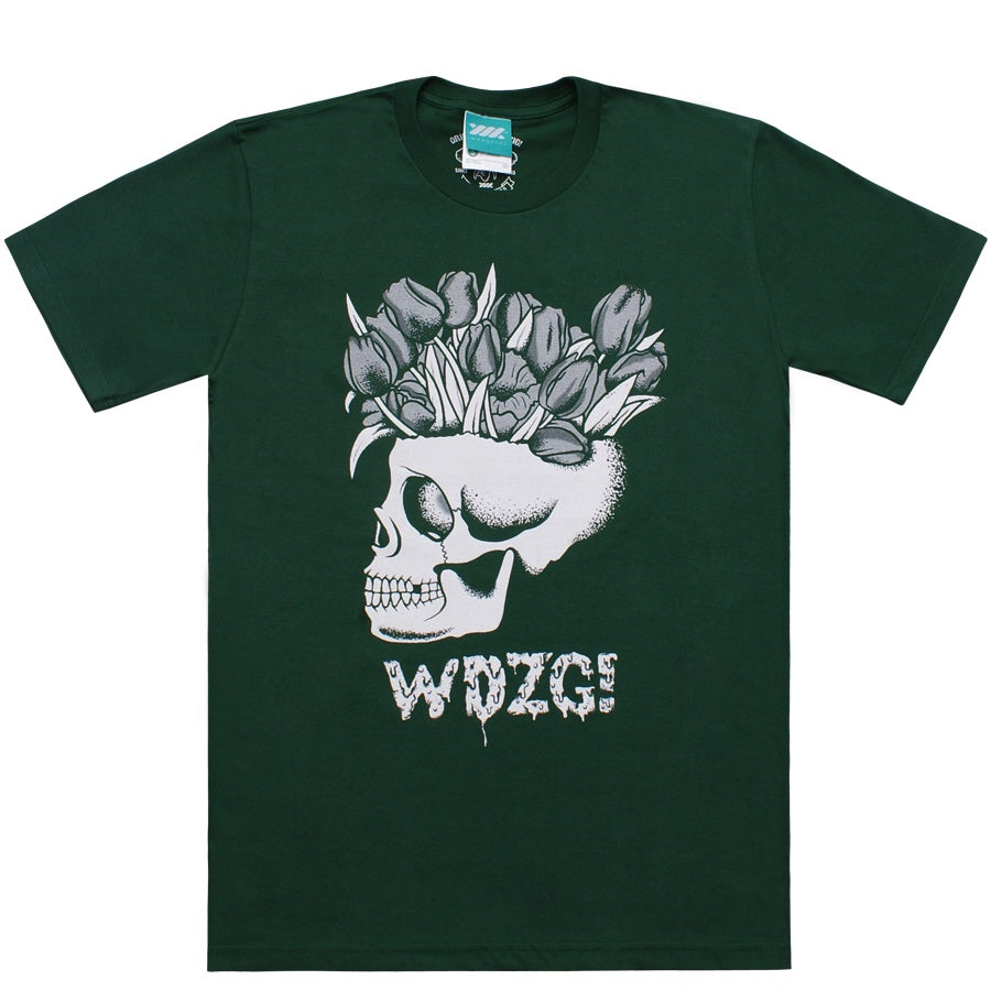 WADEZIG! T-SHIRT - FUNERAL GREEN