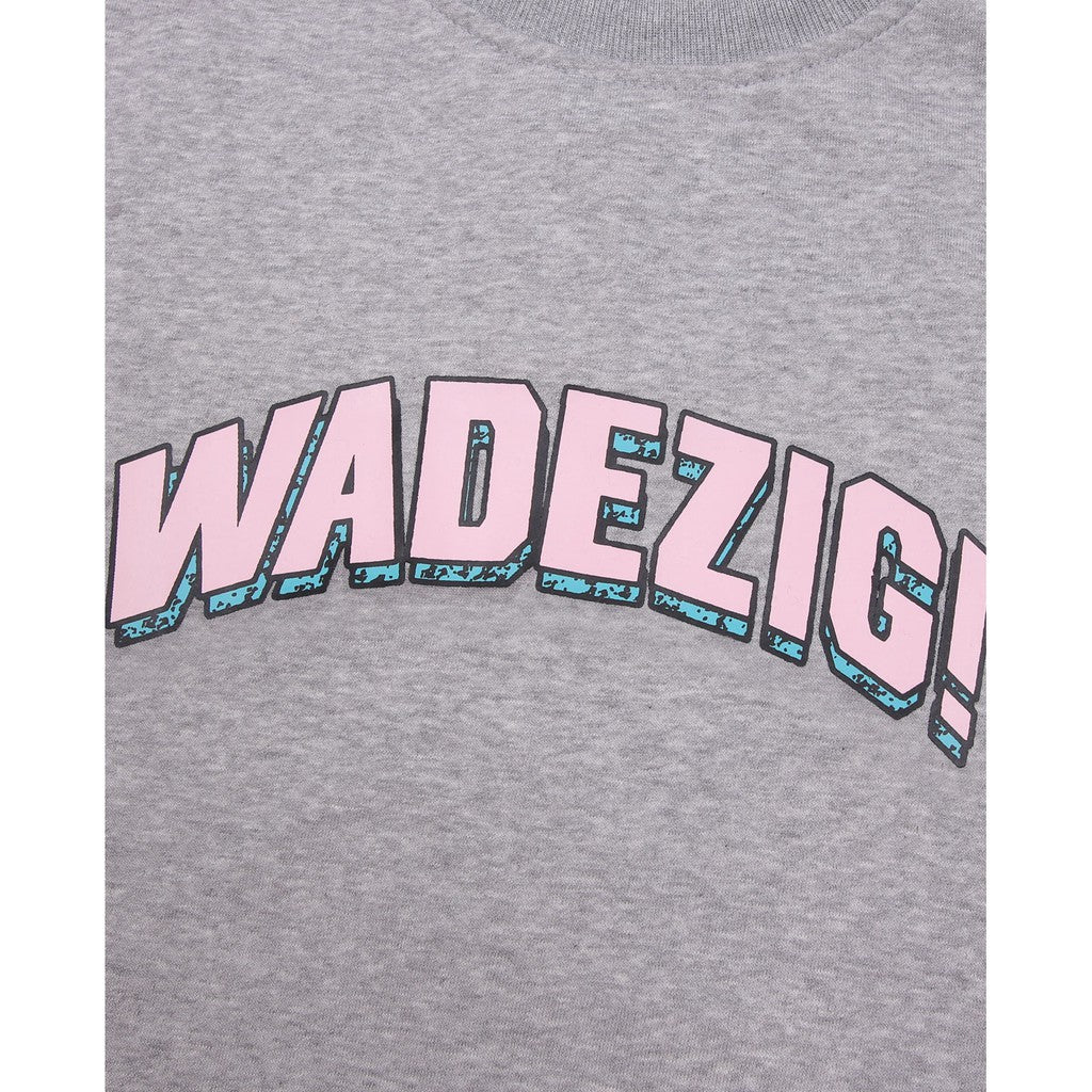 WADEZIG! SWEATER - ARC CNECK MISTY