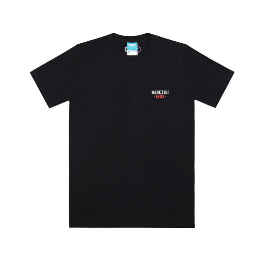 WADEZIG! T-SHIRT - STREET ART BLACK TEES