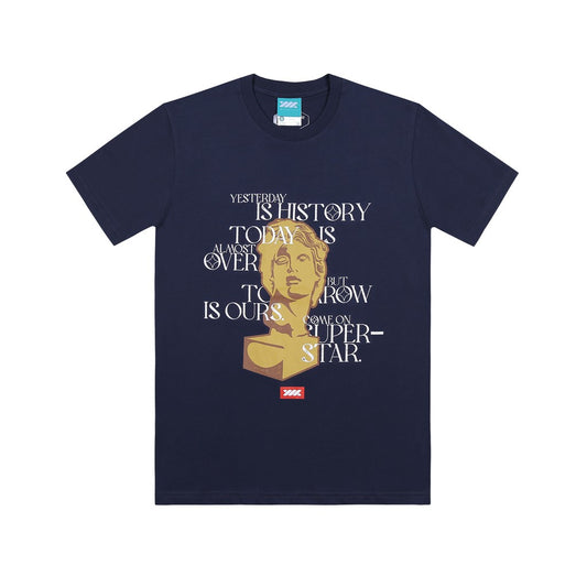WADEZIG! T-SHIRT - HISTORY NAVY