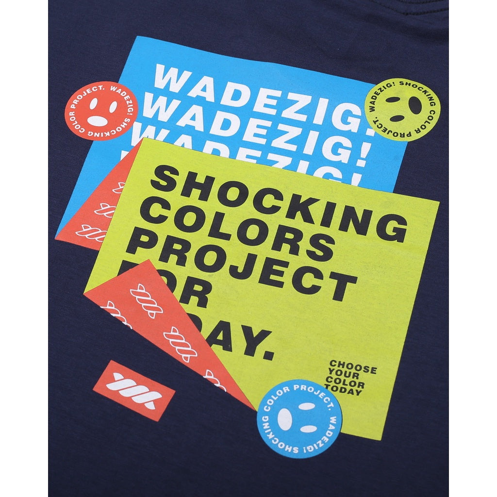 WADEZIG! T-SHIRT - SHOCKER NAVY