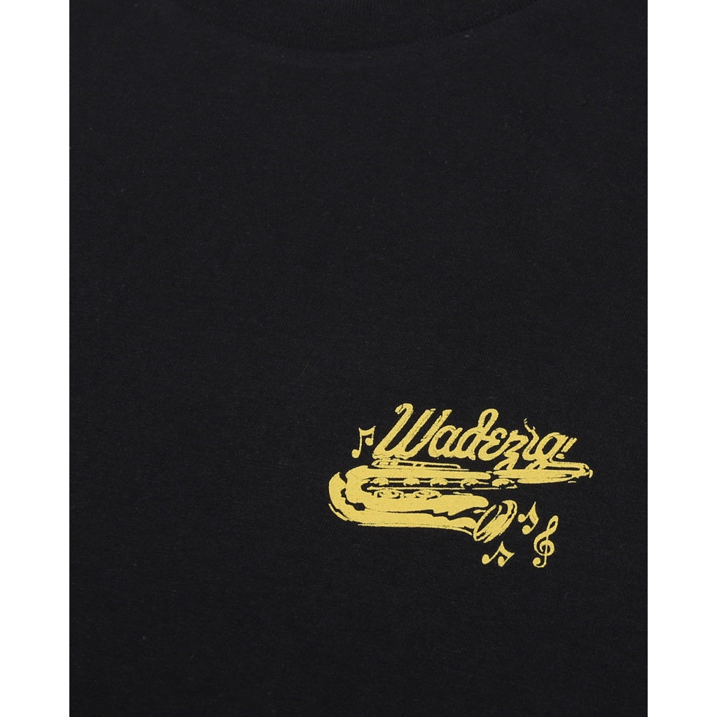 WADEZIG! T-SHIRT -  SAX BLACK