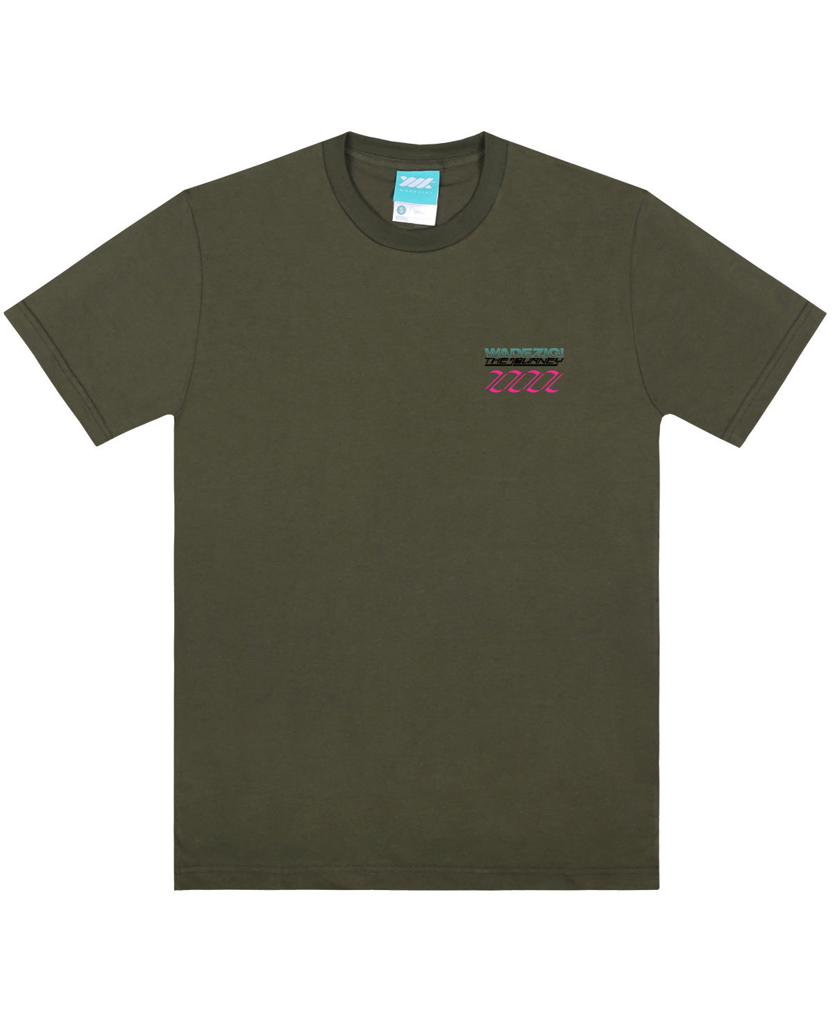 WADEZIG! T-SHIRT - JOURNEY ARMY GREEN