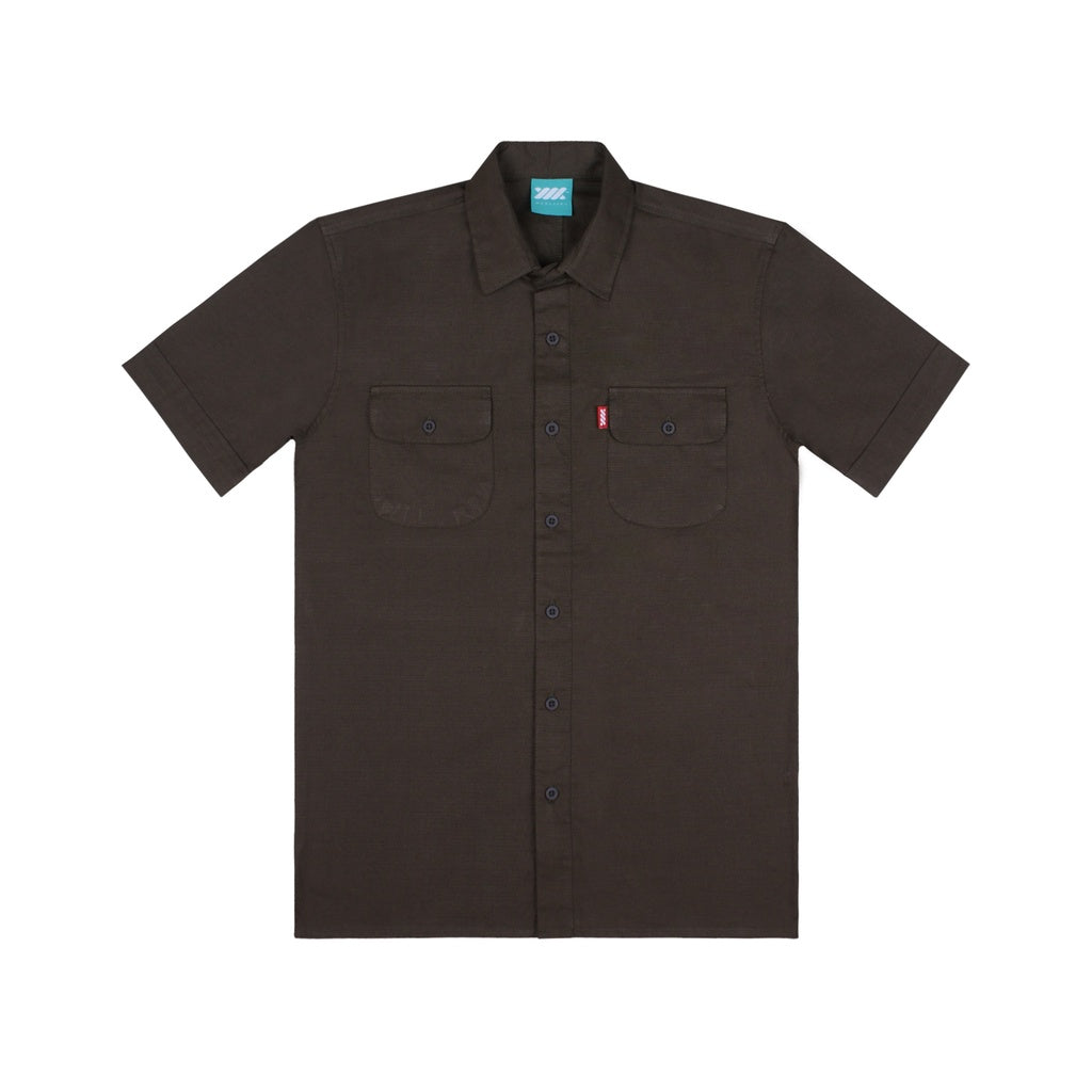 WADEZIG! SHIRT - JOHNY INDIGO GREEN SHIRT