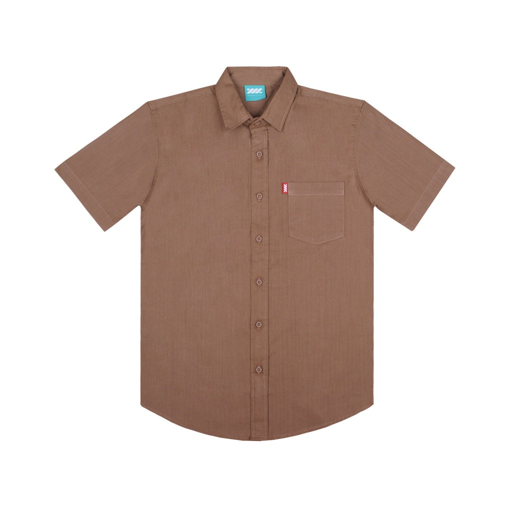 WADEZIG! SHIRT - BOAS COFFEE BROWN