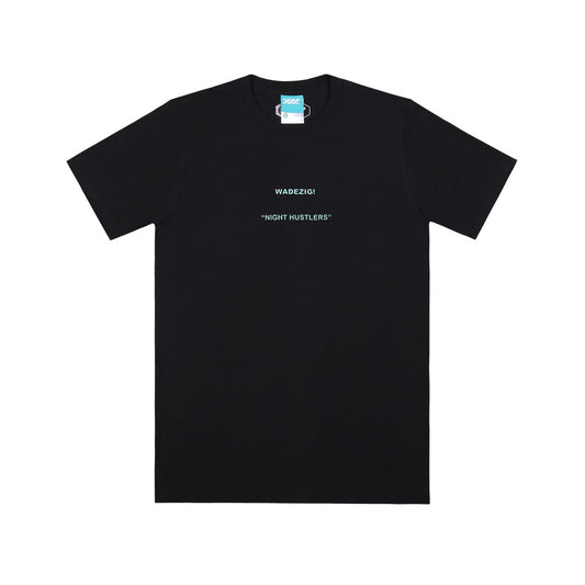 WADEZIG! T-SHIRT - NIGHTCRAWL BLACK