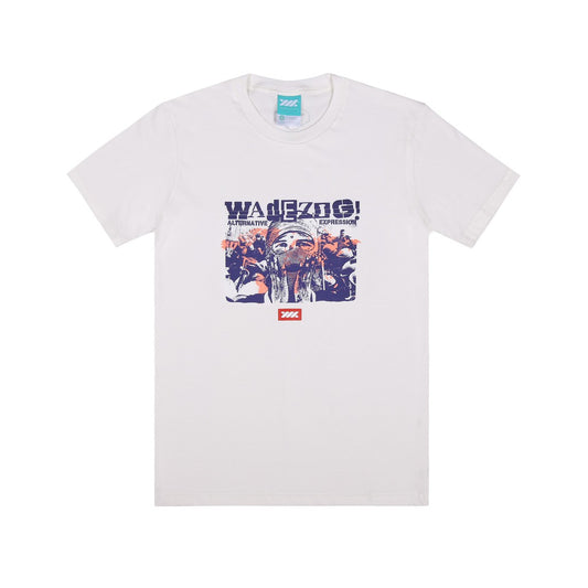 WADEZIG! T-SHIRT - SPARTAN WHITE TEES