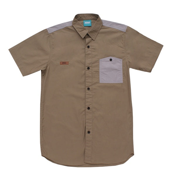 WADEZIG! SHIRT - TRINITY #1 BROWN