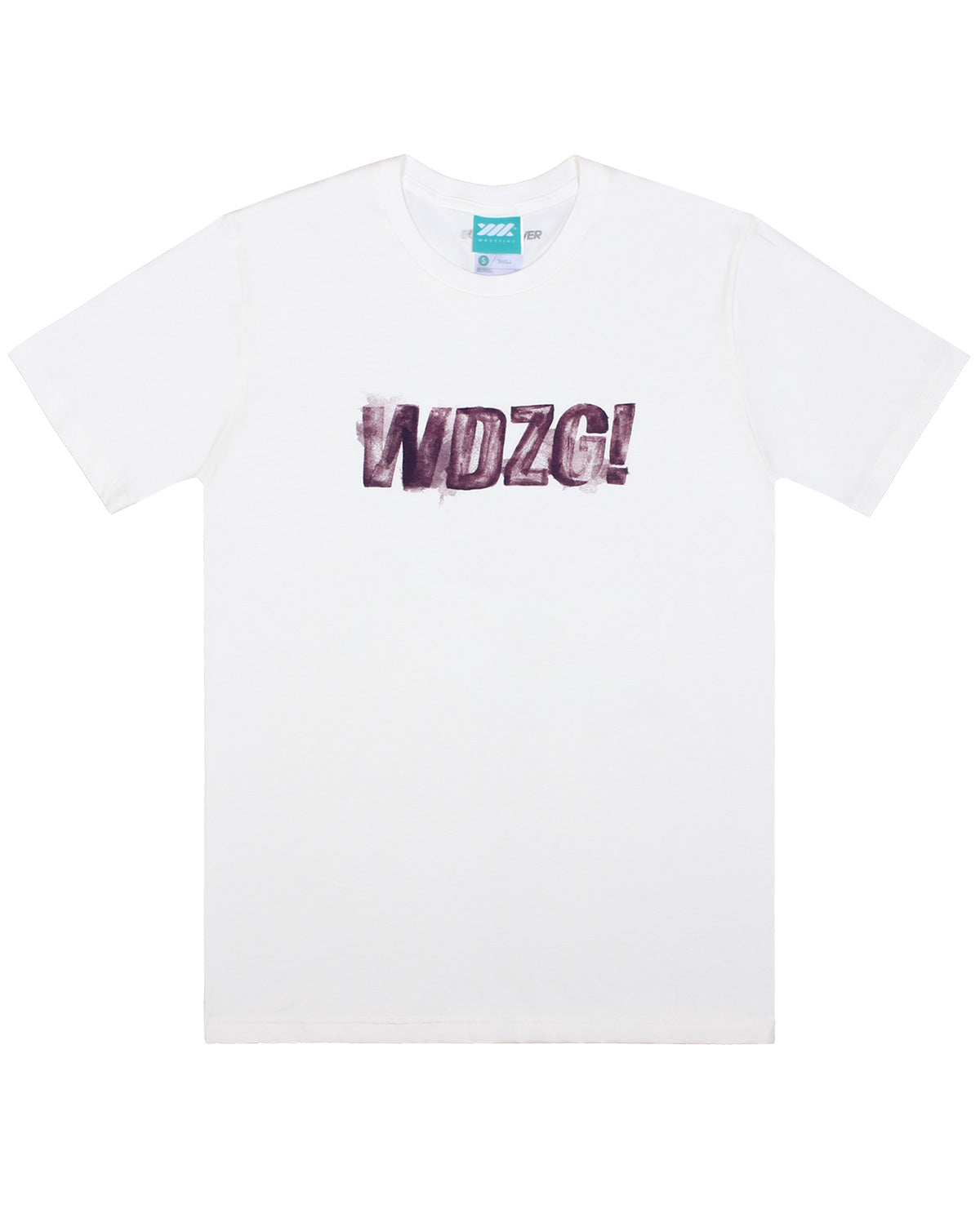 Wadezig! T-Shirt - Watercolor Simply Broken White