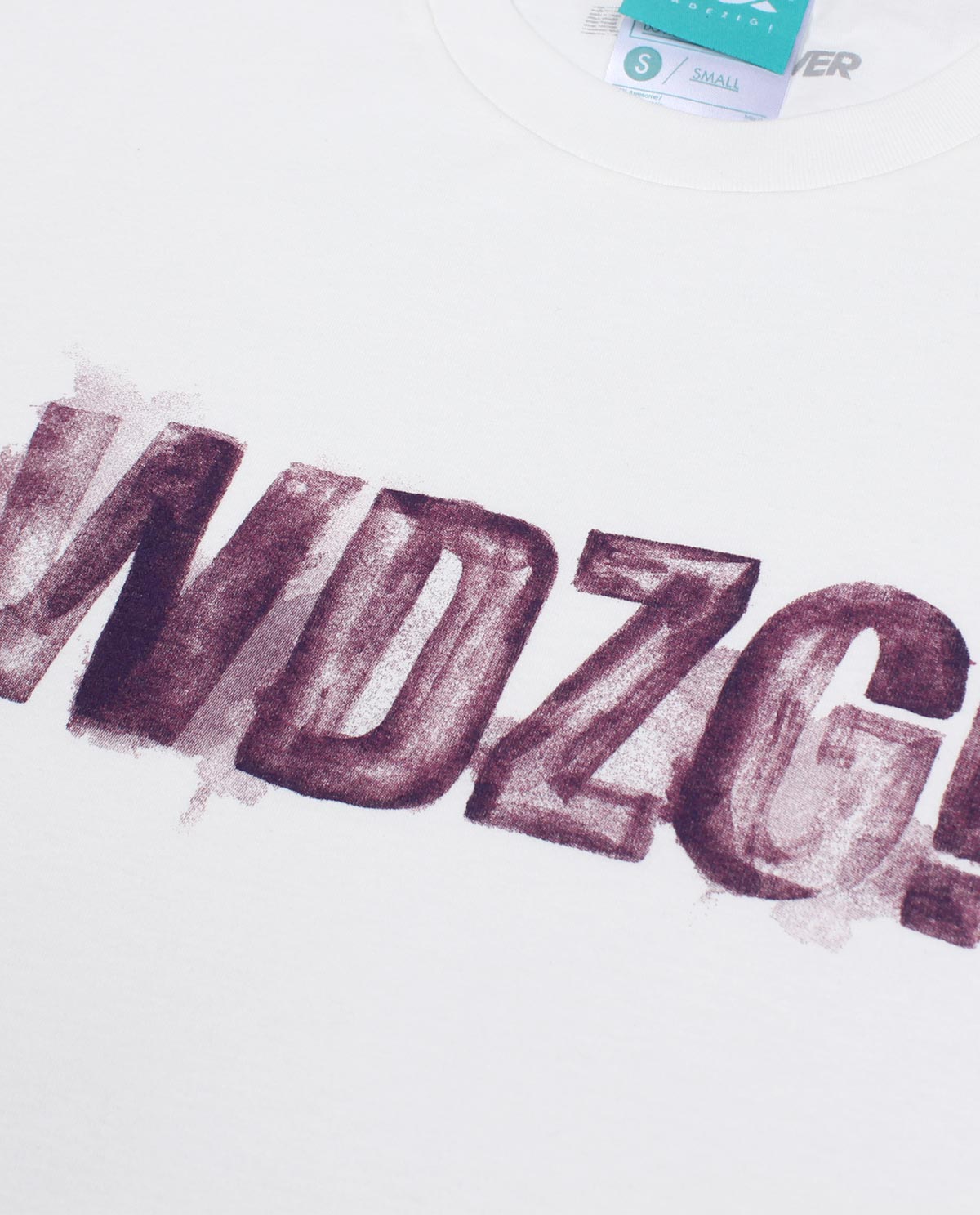 Wadezig! T-Shirt - Watercolor Simply Broken White