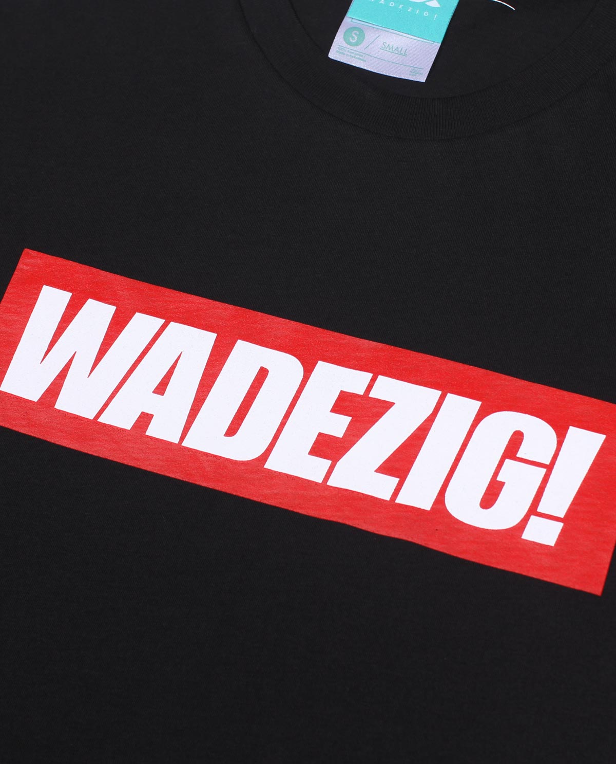 Wadezig! T-Shirt - Wadezig! Classic Redbox Black