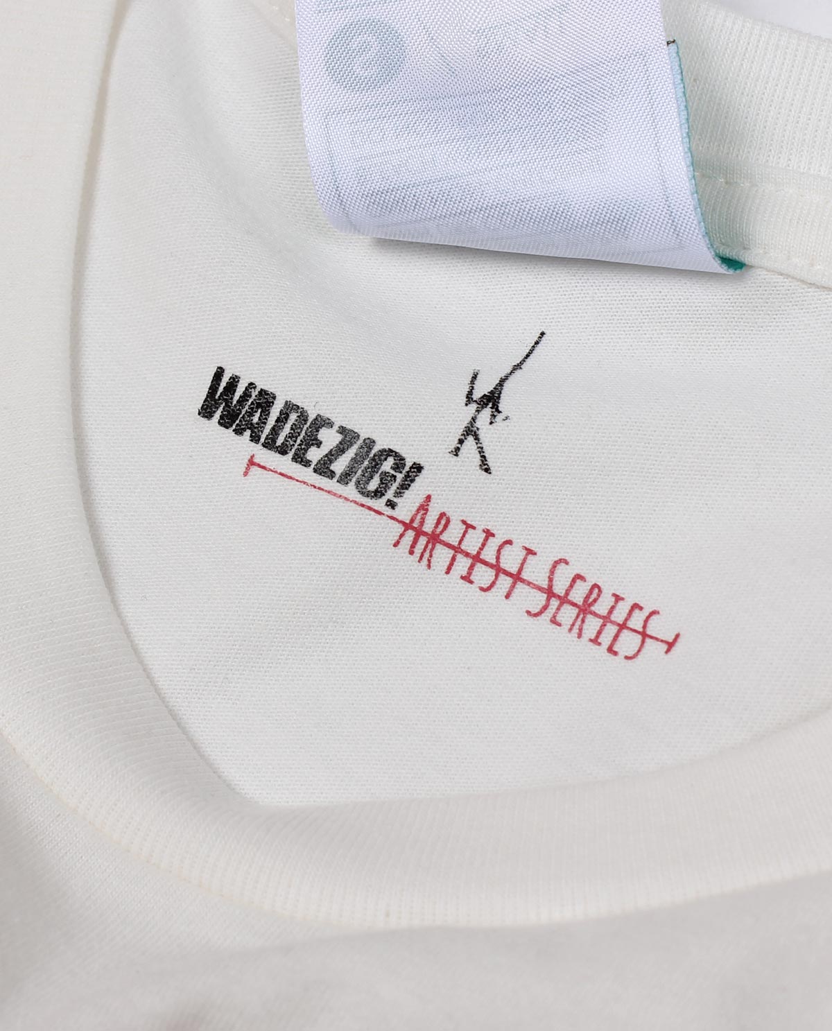 Wadezig! T-Shirt - WDZG X Ikbal Tawakal #1 Broken White