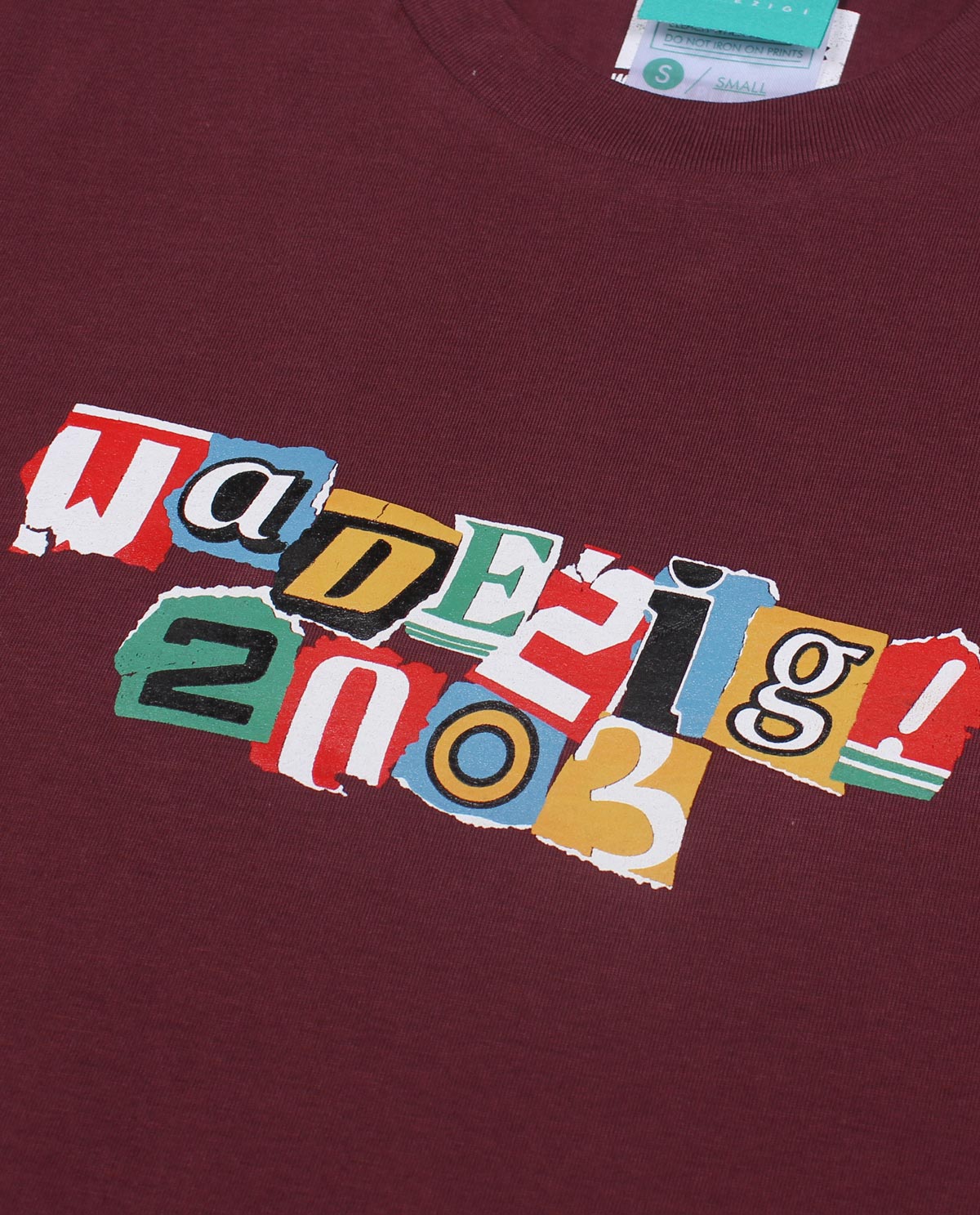 Wadezig! T-Shirt - Napkin Maroon