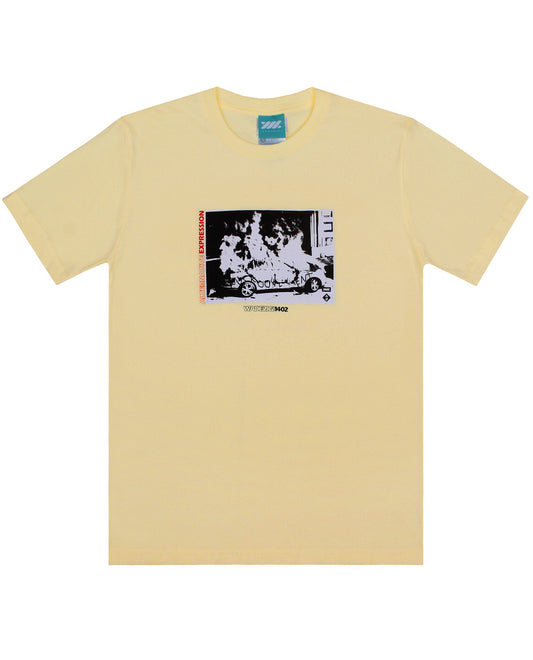 Wadezig! T-Shirt - Flame Gold Yellow