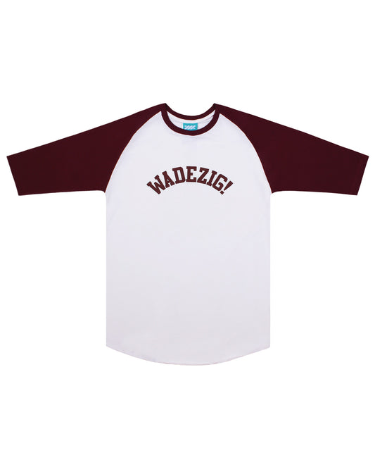 Wadezig! T-Shirt - Dayton Raglan Maroon