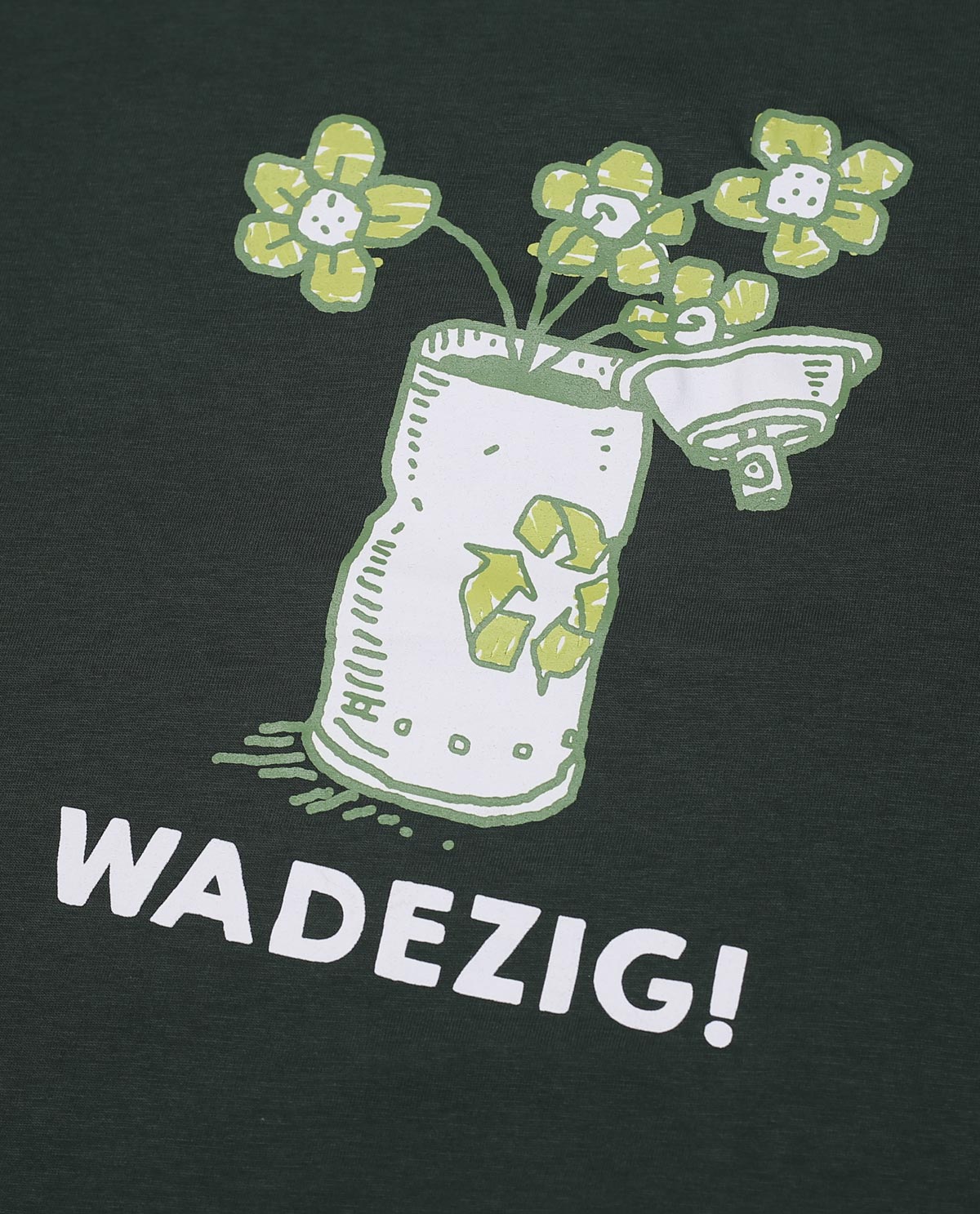 Wadezig! T-Shirt - Reuse Green