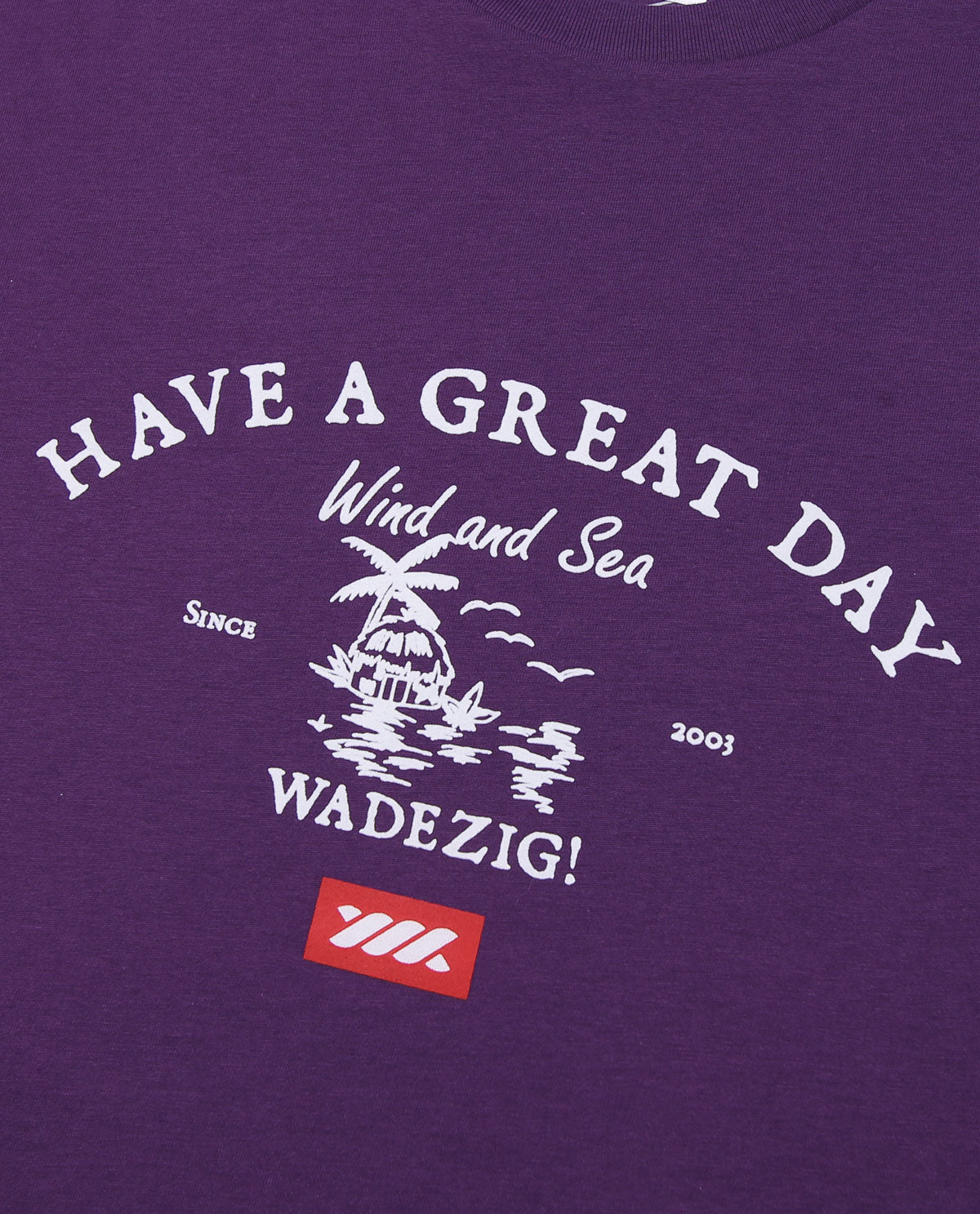 Wadezig! Tshirt - Wind N Sea Purple