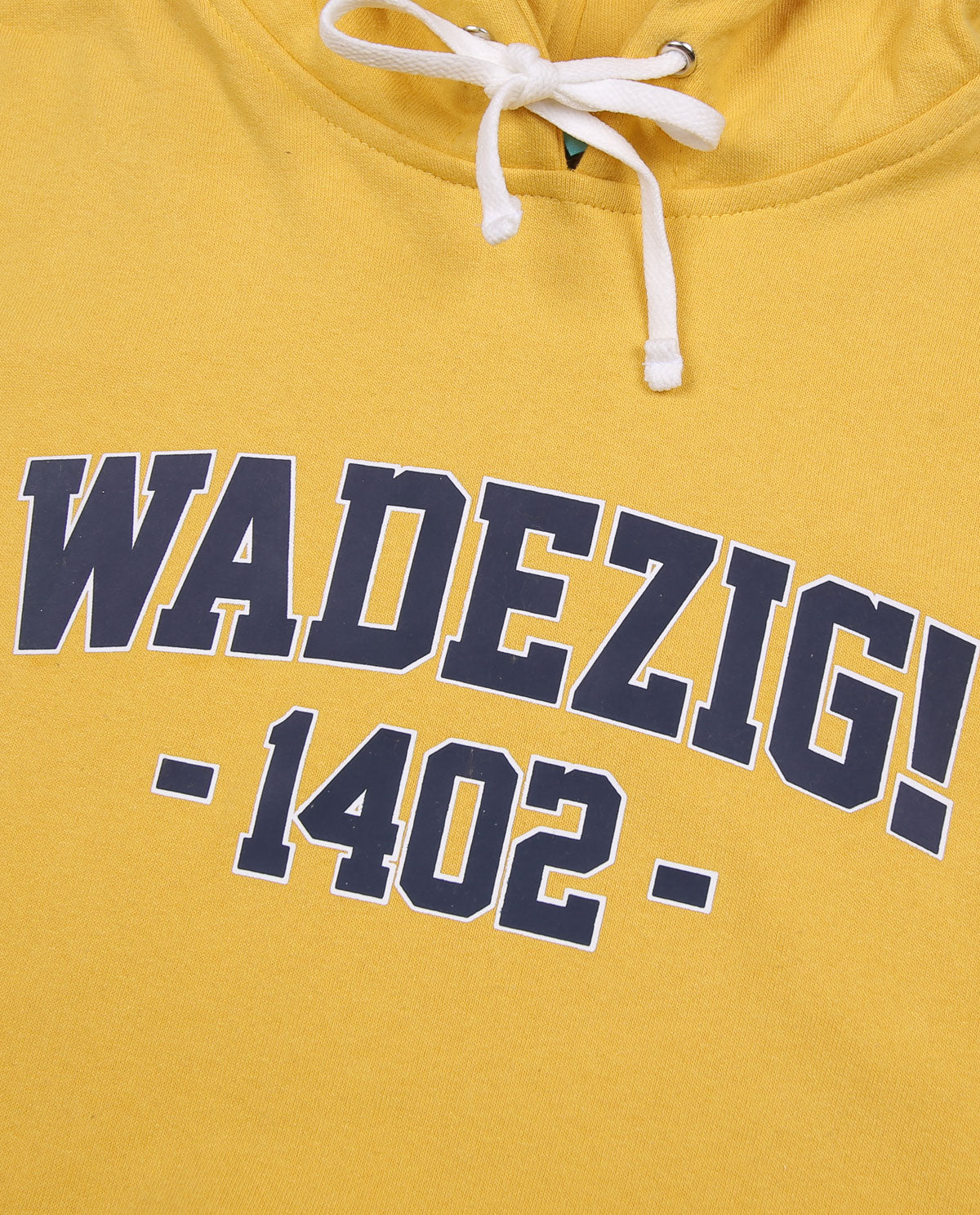 WADEZIG! SWEATER - CLASS OF 1402 HOODIE YELLOW