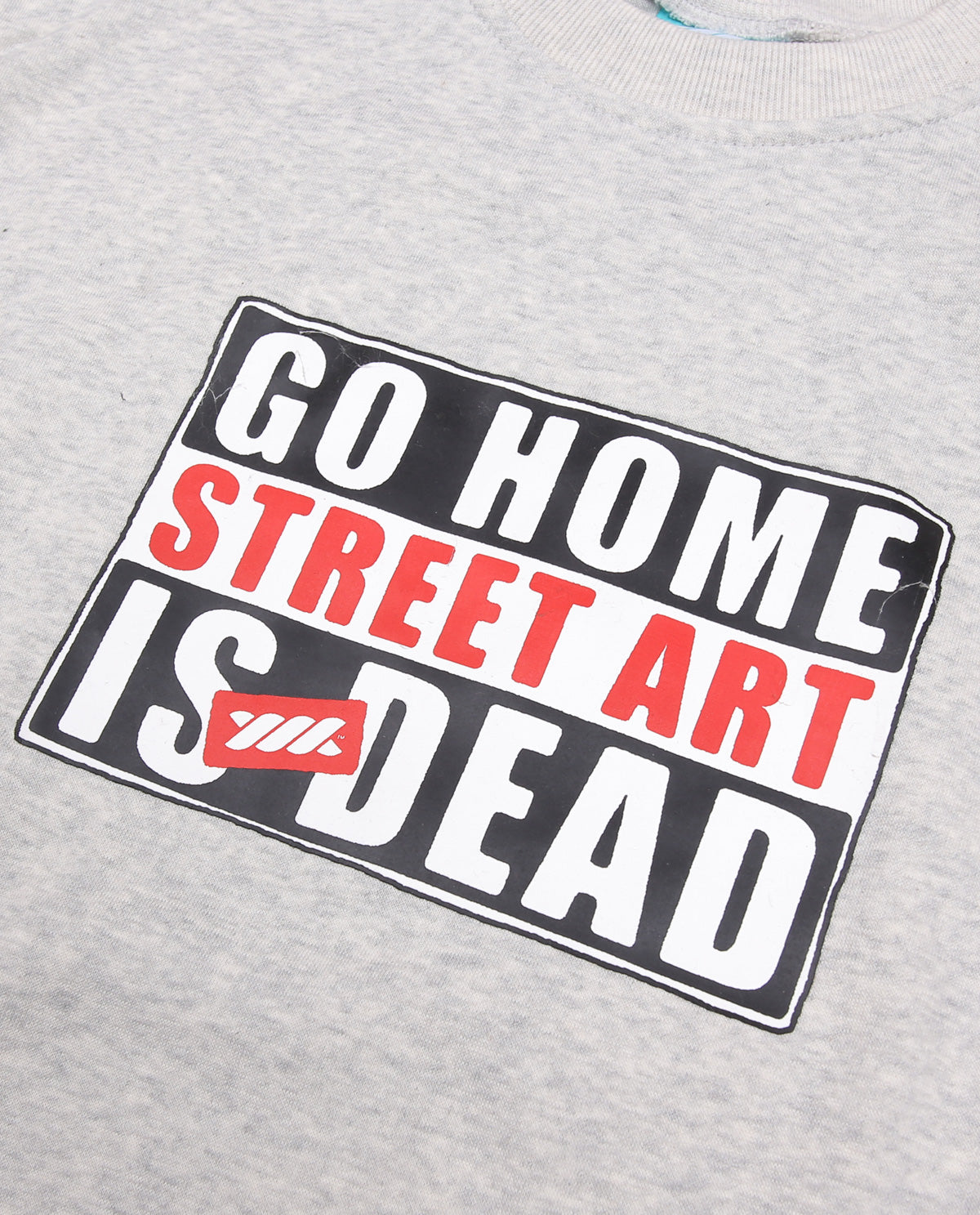 WADEZIG! SWEATER - GO HOME STREET ART MISTY