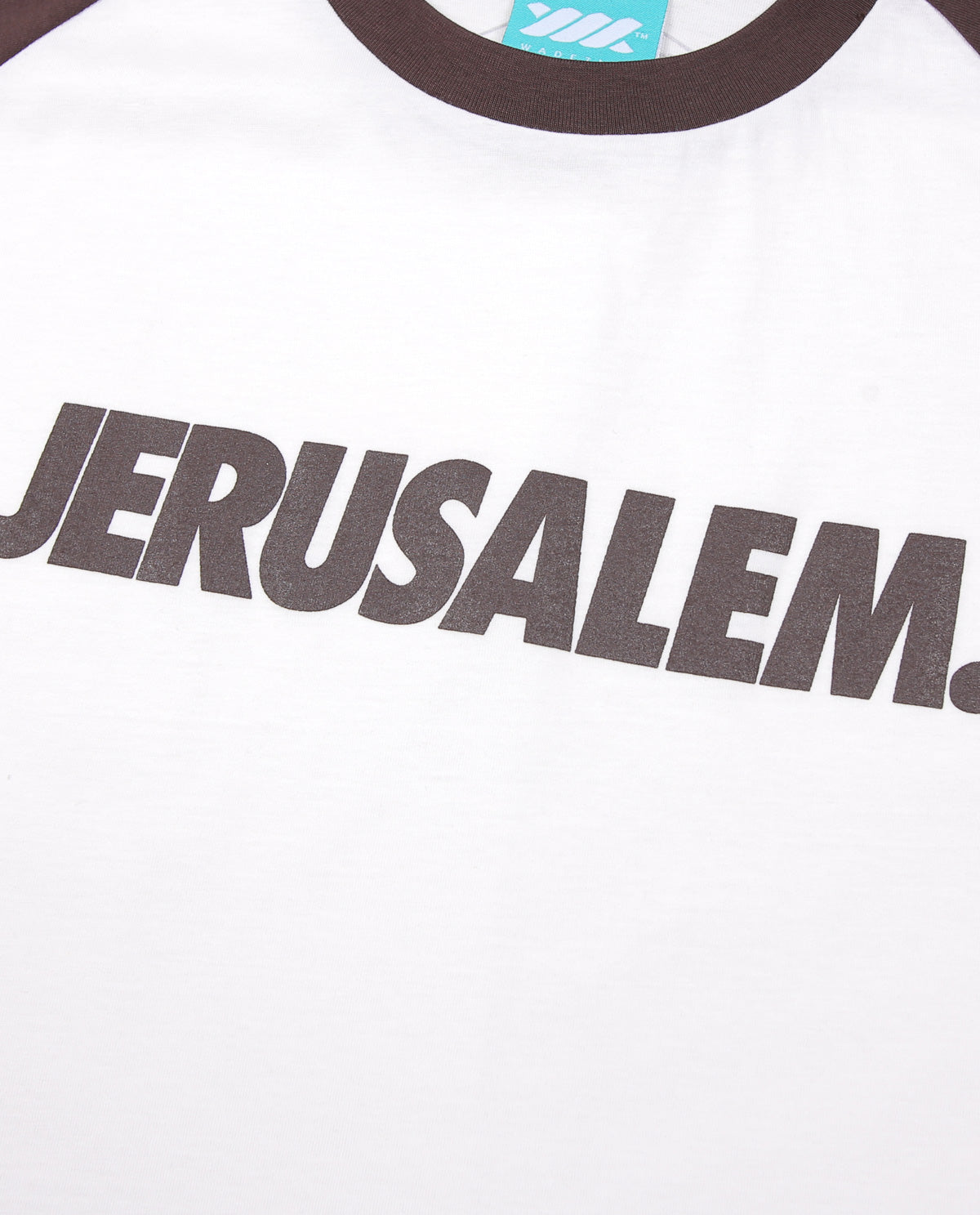 WADEZIG! T-SHIRT JERUSALEM RGLN BROWN #2