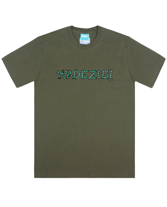 WADEZIG! T-SHIRT - BAMBOO GREEN