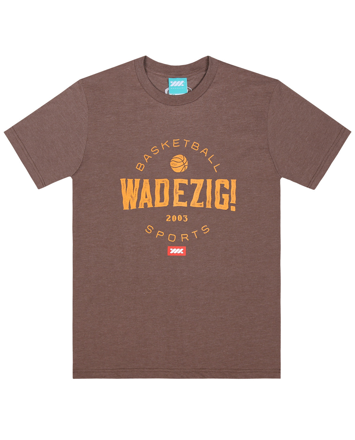 Wadezig! T-Shirt - The Court  Brown