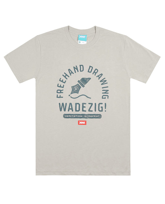 Wadezig! T-Shirt - Embrace Grey