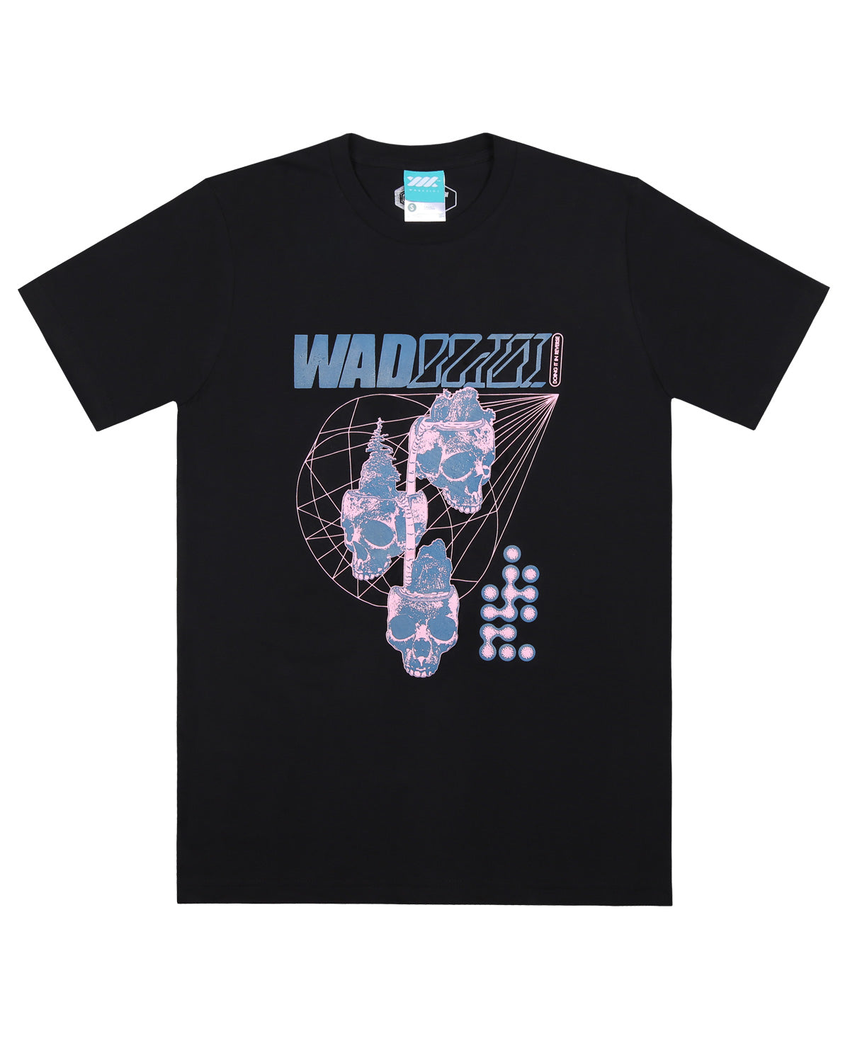 Wadezig! T-Shirt - Waterfall Black Tees