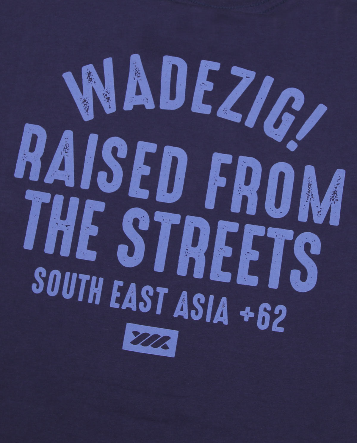 Wadezig! T-Shirt - Raised Navy